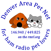 Denver Area Pet Net on the RMRL Thursday 7pm