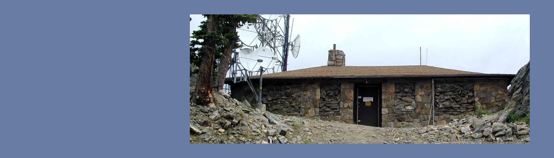 house of radios at squaw mountain hosted the first ham repeater at squaw